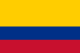 Bandeira da seleção de Colômbia