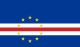 Bandeira da seleção de Cabo Verde