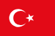 Bandeira da seleção de Turquia