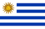 Bandeira da seleção de Uruguai