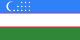 Bandeira da seleção de Uzbequistão